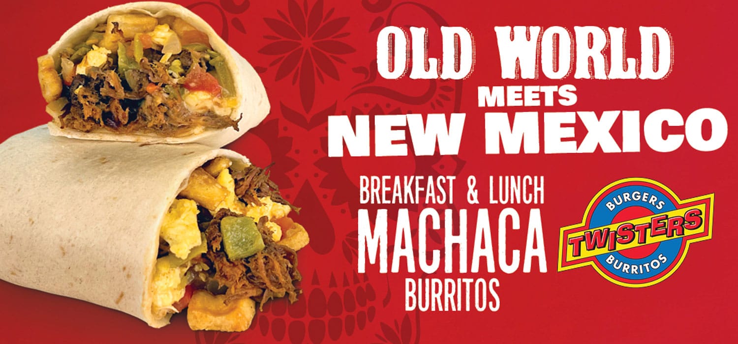 Machaca Breakfast & Lunch Burritos​